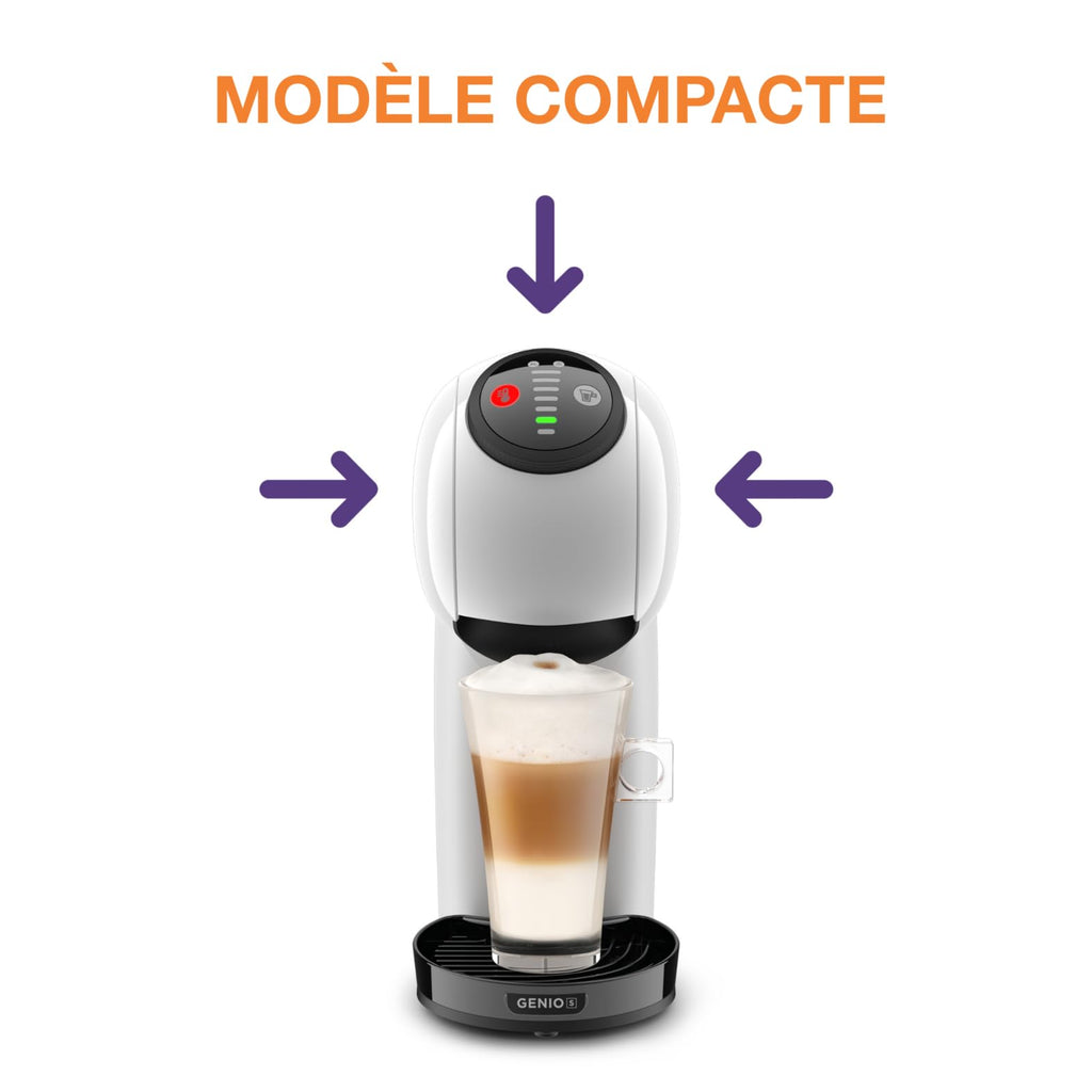 Dolce Gusto, Machine à café dosettes, Genio S KP243110, Blanche