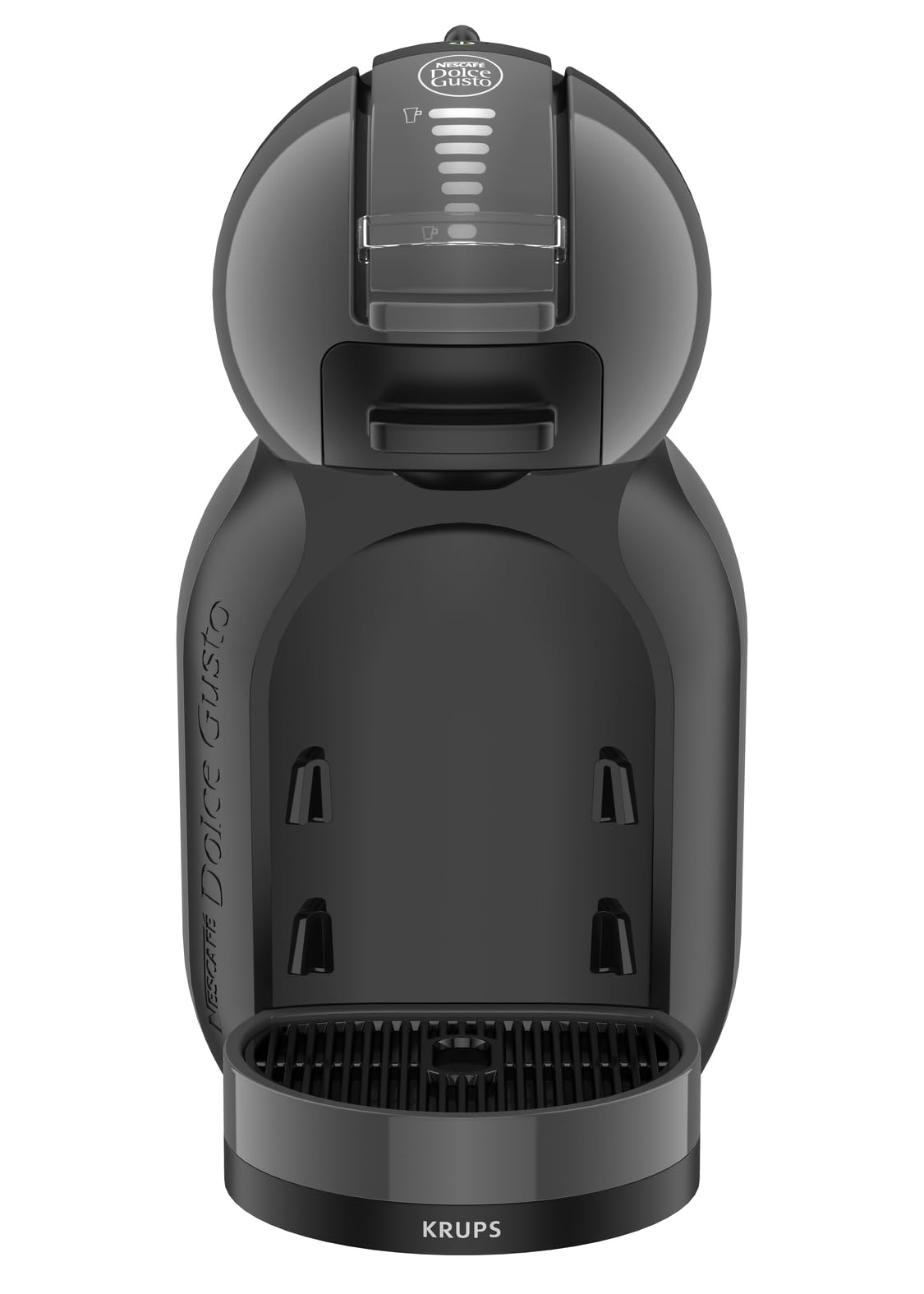 Dolce Gusto Machine à café, Cafetière capsules, Pression 15 bars, Qualité professionnelle, Large choix de boissons chaudes ou froides, Mini Me, Noir/Gris YY1500FD