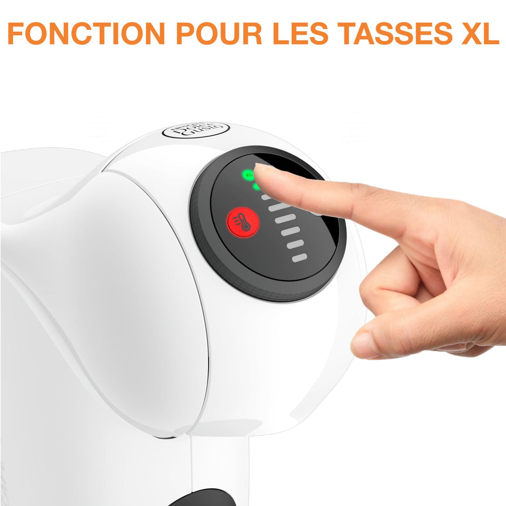 Dolce Gusto, Machine à café dosettes, Genio S KP243110, Blanche