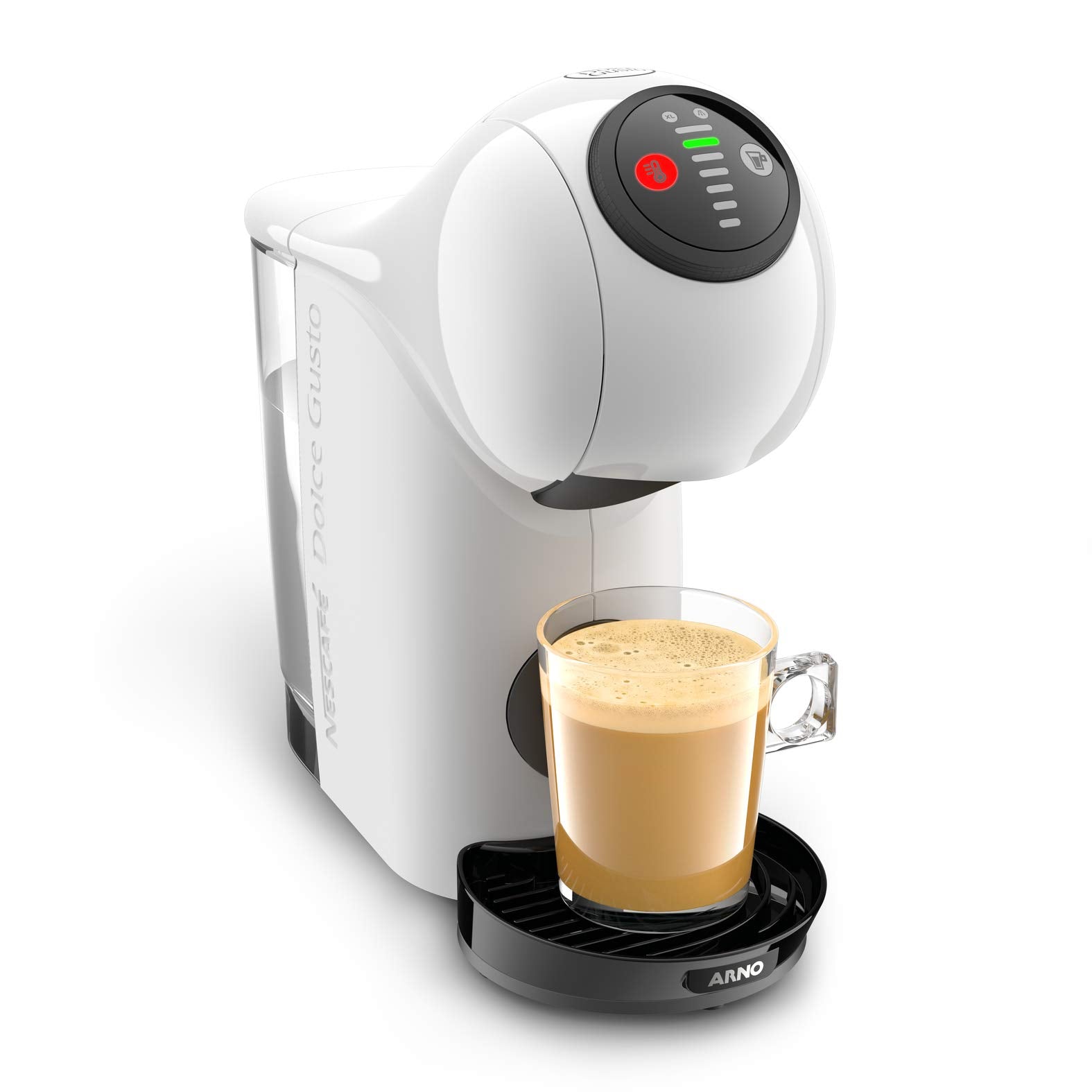 Dolce Gusto Machine à café, Cafetière capsules, Fonction XL, Intuitive, Genio S, Blanc, KP240110