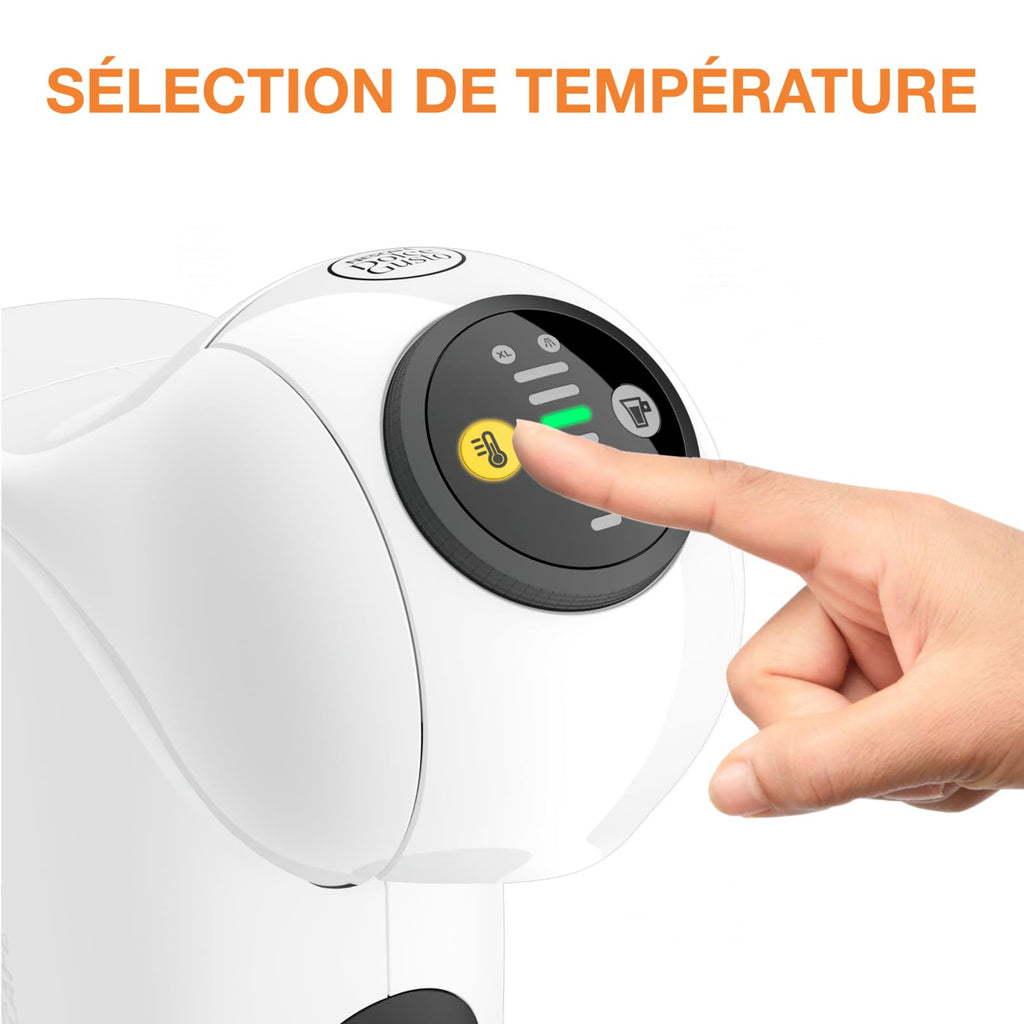 Dolce Gusto, Machine à café dosettes, Genio S KP243110, Blanche