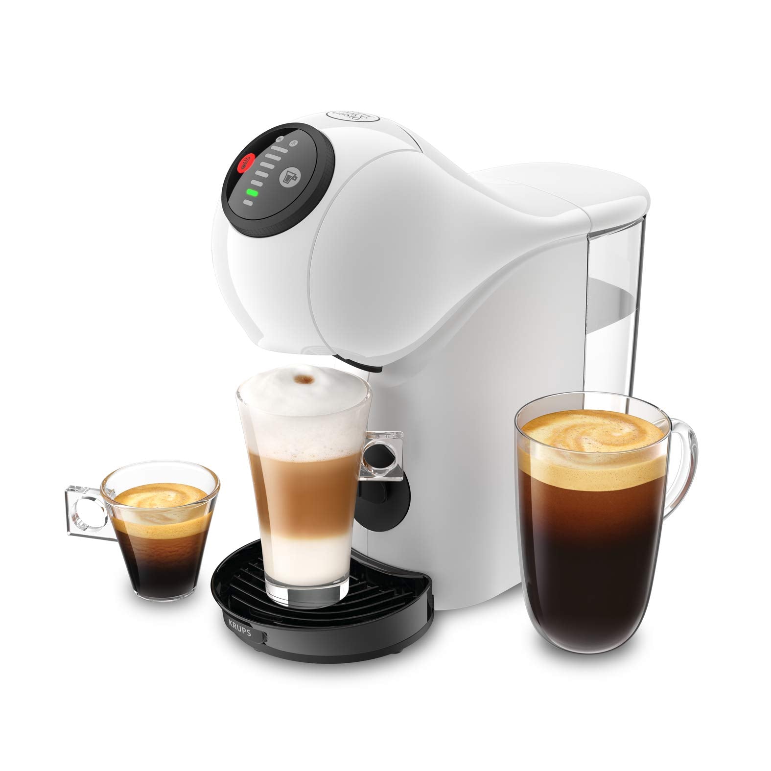 DOLCE GUSTO Genio S, Machine à expresso et autres boissons en capsule, automatique, blanc