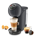 Dolce Gusto Machine à café capsules, Cafetière multi boissons, Pression 15 bars, Capacité 0,8 L, Fonction XL, Arrêt automatique, Genio S Plus gris KP340B10