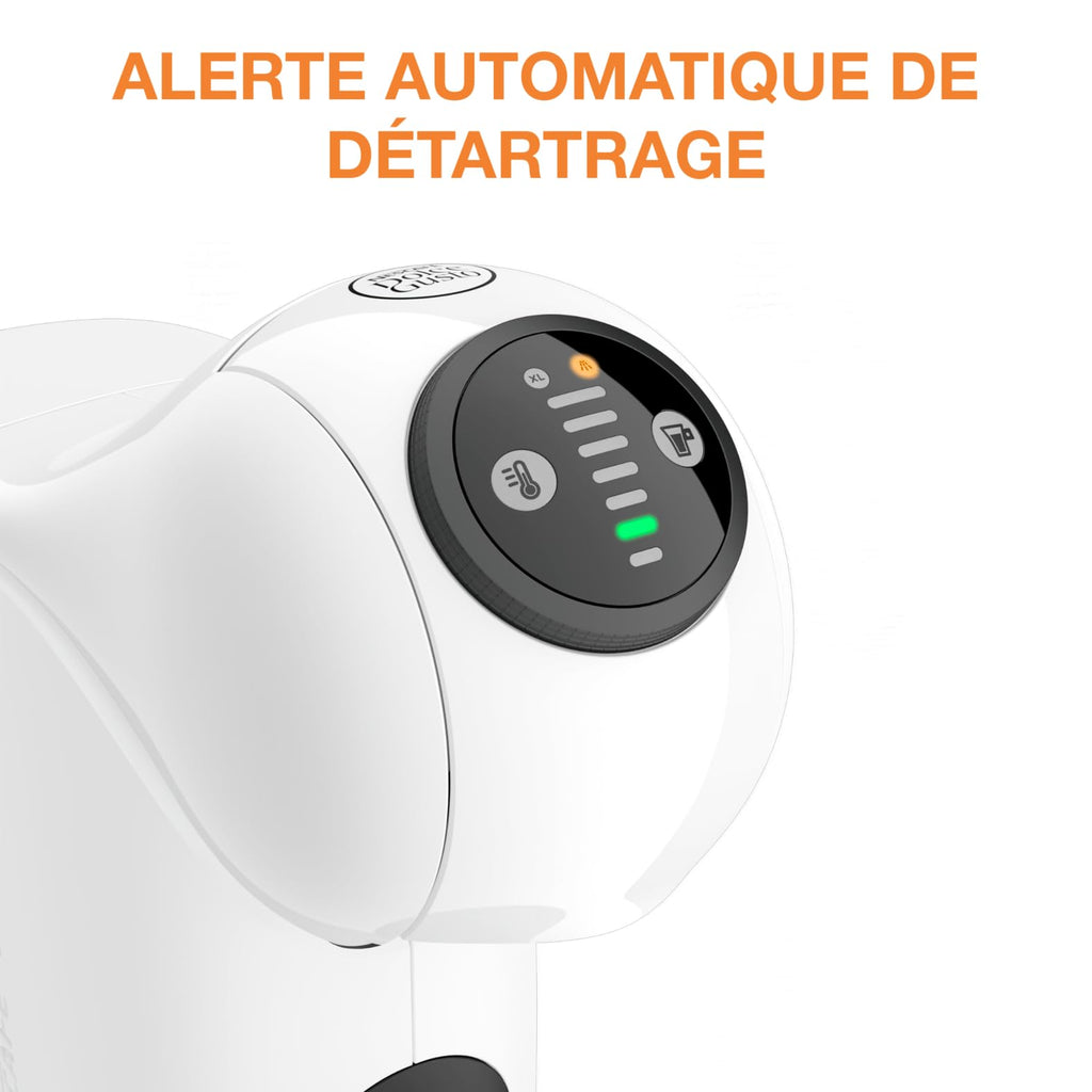 Dolce Gusto, Machine à café dosettes, Genio S KP243110, Blanche