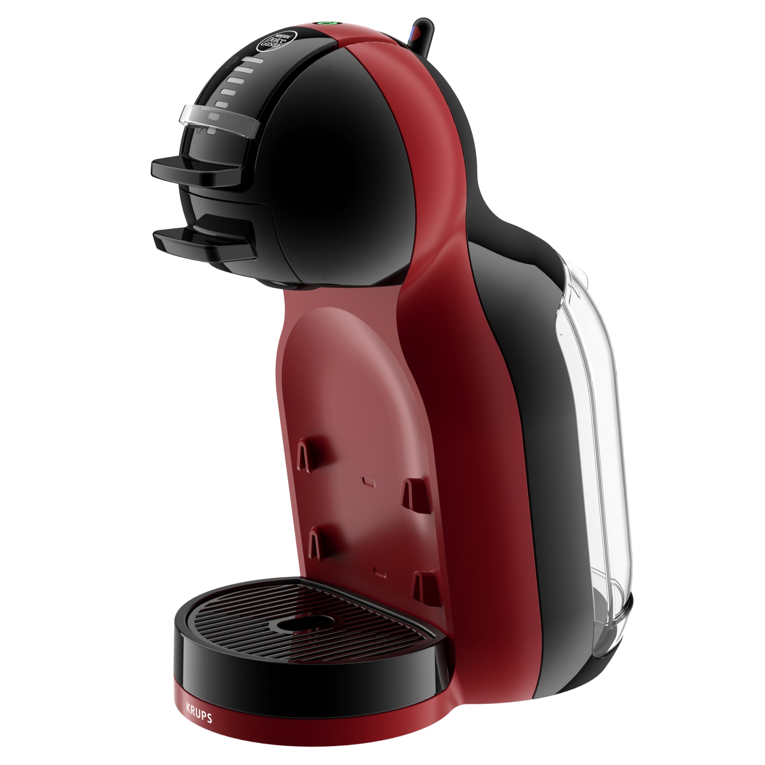 Dolce Gusto Mini Me, petite machine à café automatique à capsule, Rouge Cerise/Noir, KP123H